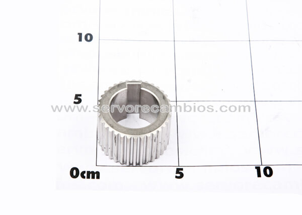 TOOTHED HUB T110 28MM