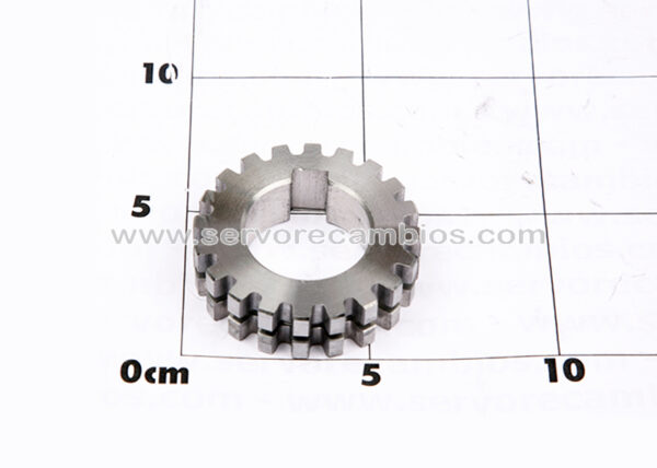 TOOTHED HUB T140 34MM